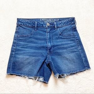 American Eagle Sky High Shortie shorts sz 6